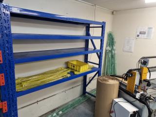 Industrial Steel Shelving Assembly