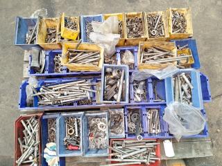 Pallet of Bolts and Hardware 