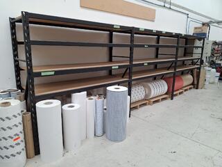 3 Bays of Warehouse Shelving 