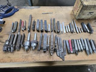 Large Lot of Lathe Tooling and Accessories 