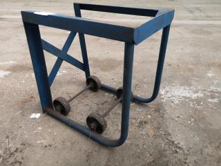 Small Steel Industrial Trolley Frame