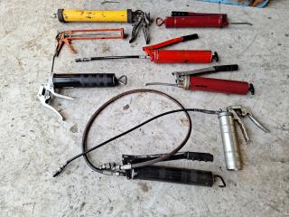 Assorted lot of Grease/Caulking Guns