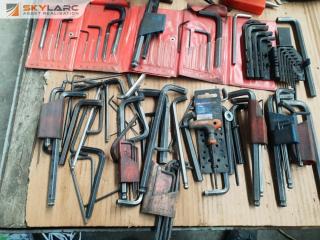 Large Lot of Allen Keys