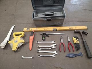 Toolbox with Hand Tools Assortment