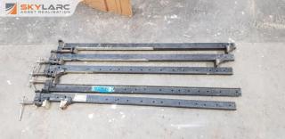 5 x Promark 1200mm Sash Clamps