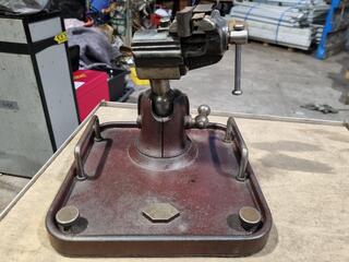 Vintage Mini 43mm Vice w/ Ball Joint Base by J.O.S. Miller, Timaru