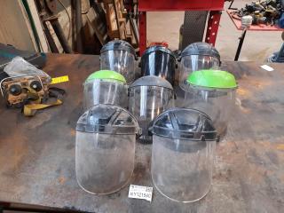 8 x Industrial Workshop Face Shields