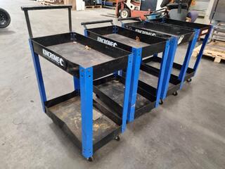 4x Kincrome Mobile Workshop Trolleys