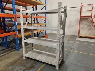 Pallet Racking Style Shelving Assembly