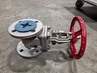 40mm Stainless Steel Gate Valve,  PN16, New