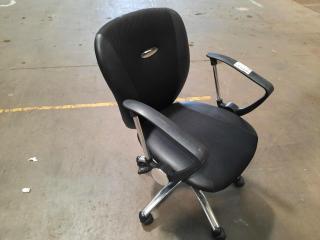 Office 1 Lever Gas Lift Swivel Chair