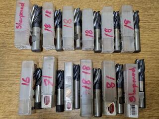 12x Somta Roughing Endmills, Metric Sizes