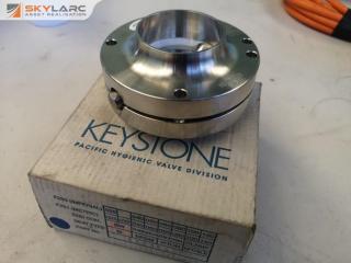 Keystone Stainless Steel Hygienic Industrial Butterfly Valve F250