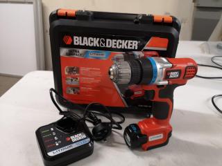 Black & Decker 10.8V Cordless Drill Driver