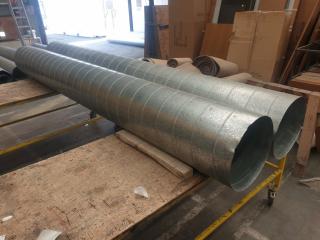 2 x Lengths 350mm Spiral Tube