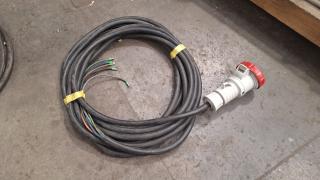 3 Phase Plug and Cable