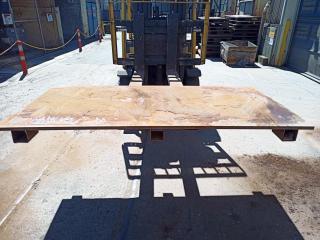 Large Plate Steel Pallet