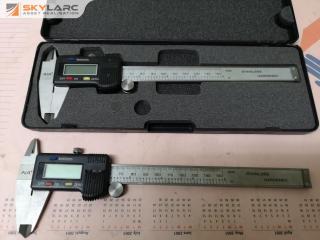 2x AIA 0-150mm Digital Caliper Tools