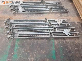 4 x Large Galv Timber Clamps