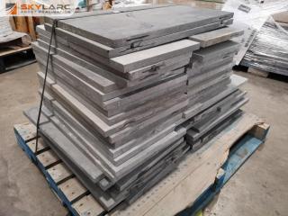 48x Assorted Outdoor Floor Ground Tiles