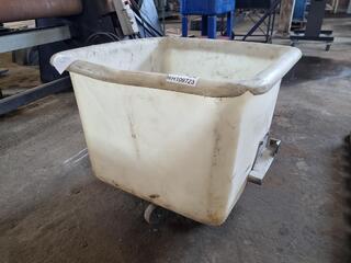 Mobile Plastic Bin Trolley