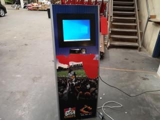 Mobile Retail Event Kiosk w/ LCD Touch Screen Monitor