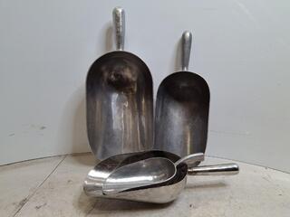 Aluminium Scoops Set