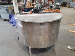 Stainless Steel Vat with Agitator Mixer