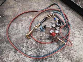 Acetylene Welding Regulators, w/ Comet 3 Welding Torch