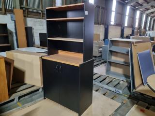 Office Cabinet Shelf Combo Unit