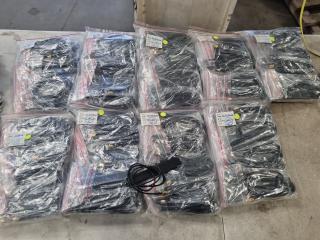 180x Bulk lot of S-Blade Antennas, 125mm