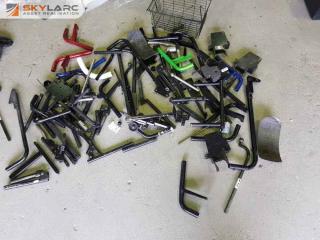 Bin of Wheel Chair Parts