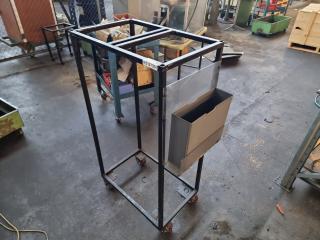 Mobile Material Support Stand/Rack Unit