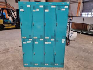 Europlan 8-Door Personnel Locker Assembly