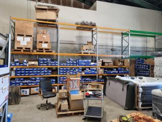 4 Bays of Pallet Racking 