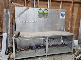 Aluminium Workbench w/ 150mm Bench Vice