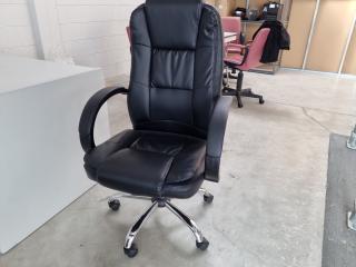 Executive Mobile Office Desk Chair