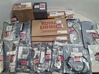 Assorted Royal Enfield Motorcycle Spare Parts - New