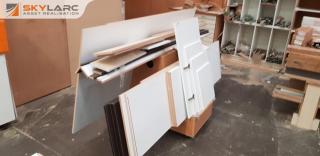 Trolley of New Kitchen Cabinetry Parts