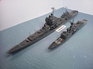 USS Long Beach (CGN-9) Cruiser and Escort