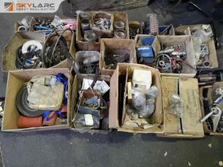 Large Assortment of Hardware, Parts, Components