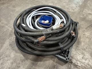 Assorted Industrial Hoses and Fittings