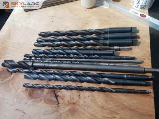 12 x Large Diameter Long Reach Drill Bits