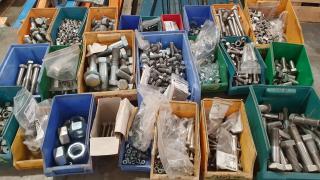 Large Quantity of Assorted Nuts and Bolts