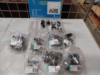 Kale P Clips and SwordFish Rubber Insulated Clamp Assortment