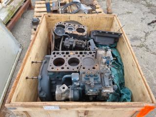 2 x Parts Only Diesel Engines