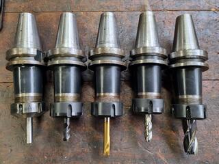 5x BT40 ER32 Collet Chuck Tool Holders