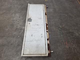 Steel Workshop Exterior Door w/ Steel Frame