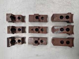 3 Sets of CNC Chuck Jaws