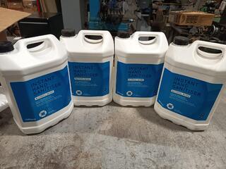 4 x Instant Hand Sanitiser Alcohol Based 5L